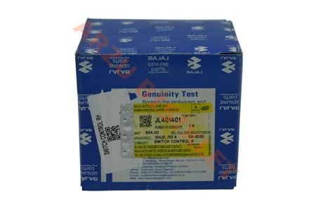 SAĞ KUMANDA BAJAJ PULSAR NS 200 [ORJİNAL]-[JL401405]