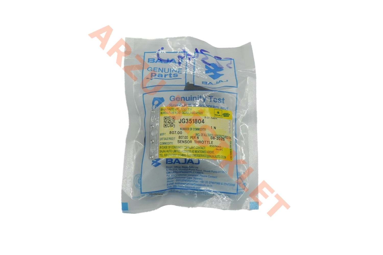 GAZ POZİSYON SENSÖRÜ BAJAJ RS 200 [ORJİNAL] [JG351804]