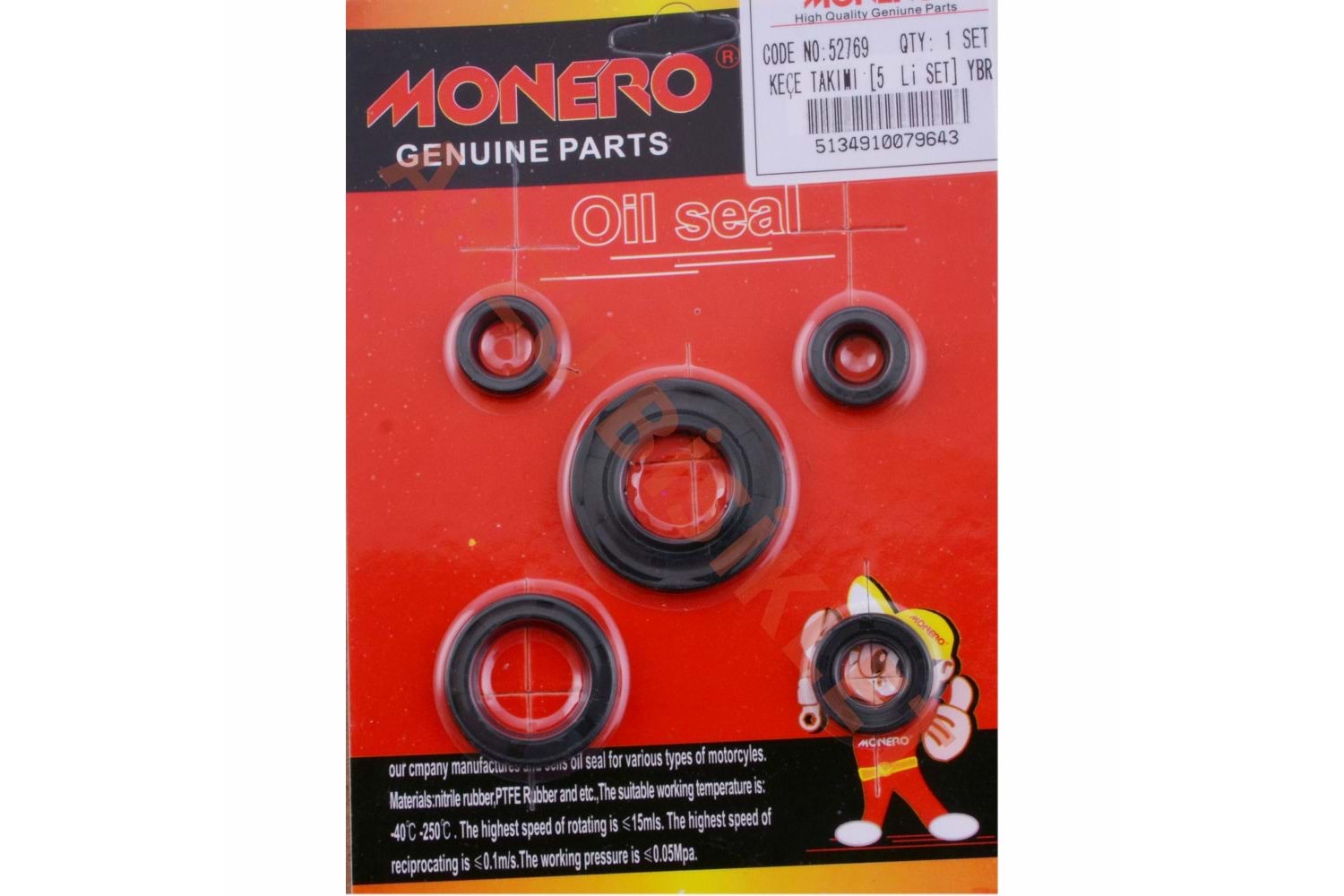 MONERO YBR 125 KEÇE TK