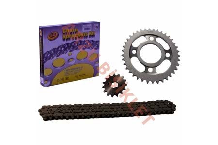 ZİNCİR DİŞLİ SET [14T/36T] [428H x 110L] [100cc] CUB SFR