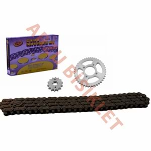 ZİNCİR DİŞLİ SET [14T/45T] [428H x 118L] YBR - SFR