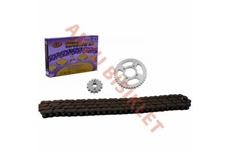 ZİNCİR DİŞLİ SET [14T/45T] [428H x 118L] YBR - SFR