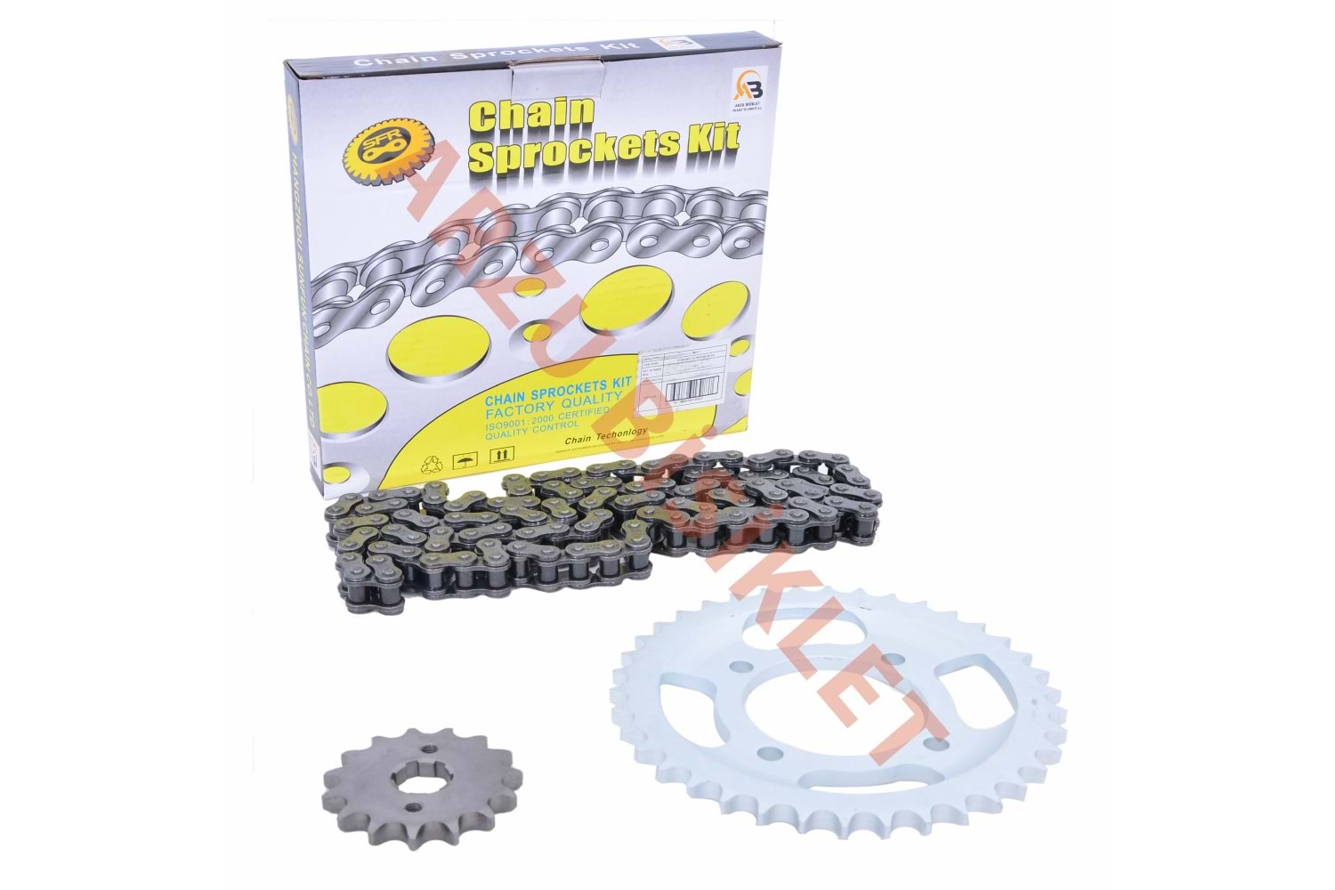 ZİNCİR DİŞLİ SET [15T/38T] [428H x 110L] CGL - SFR