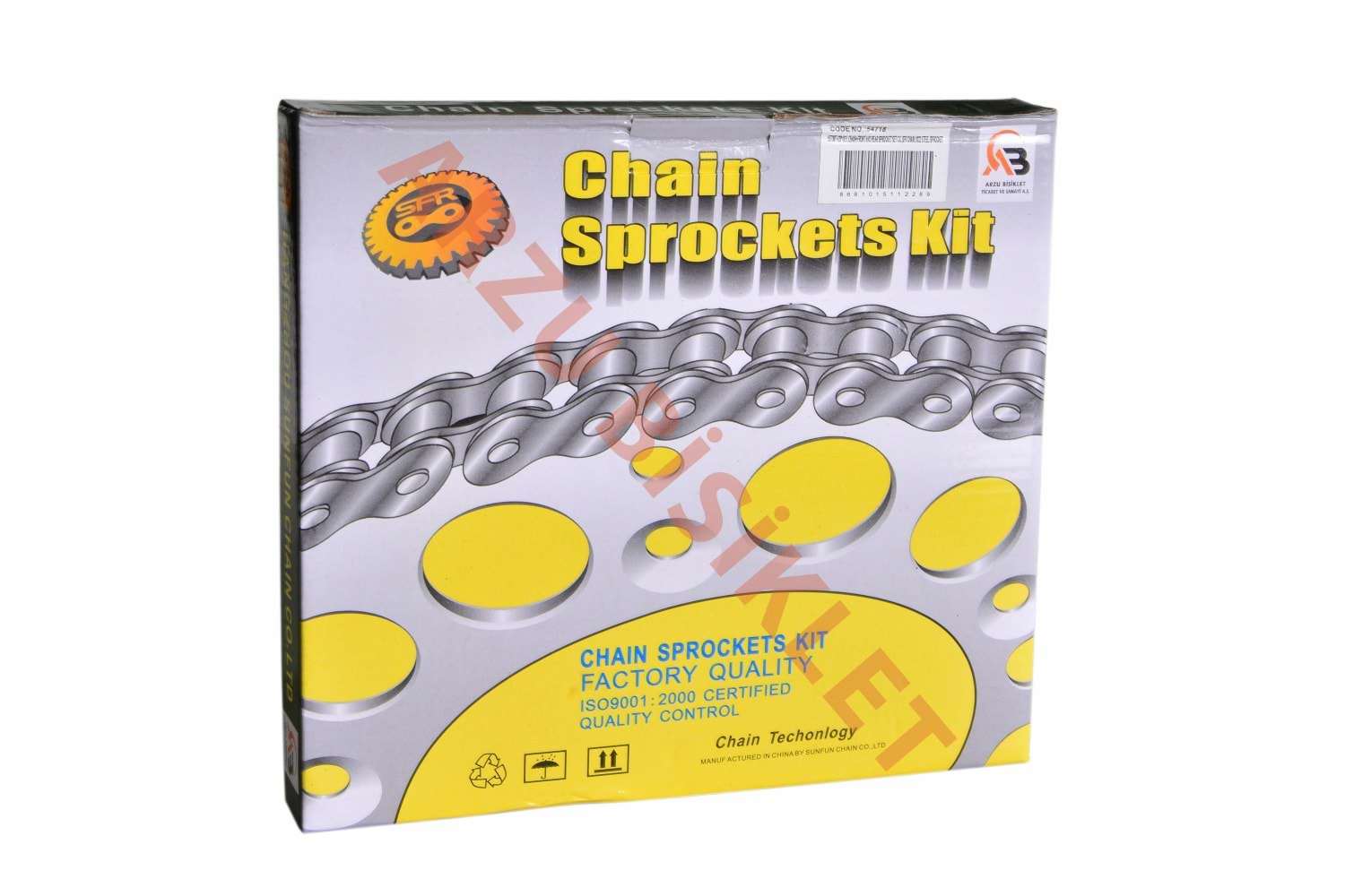 MONERO SFR CG 125 ZİNCİR DİŞLİ SETİ