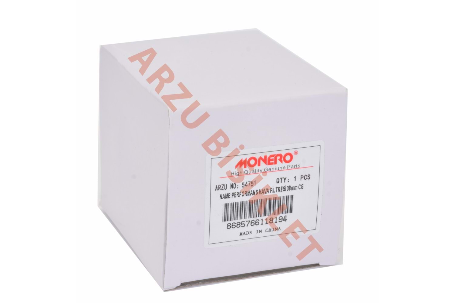 MONERO CG 125 PERFORMANS HAVA FİLİTRESİ