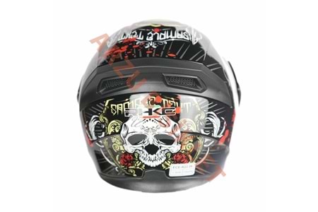 KC - ÇENE AÇILIR VİZÖRLÜ KASK [KC902] [KURU KAFA] [M]