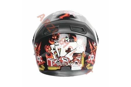 KC - ÇENE AÇILIR VİZÖRLÜ KASK [KC902] [İSKELET] [L]