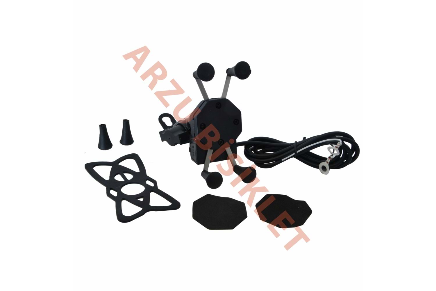 TELEFON TUTUCU [USB ŞARJ ÇIKIŞLI] MODEL 1