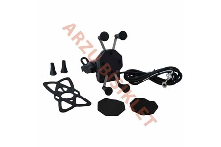 TELEFON TUTUCU [USB ŞARJ ÇIKIŞLI] MODEL 1