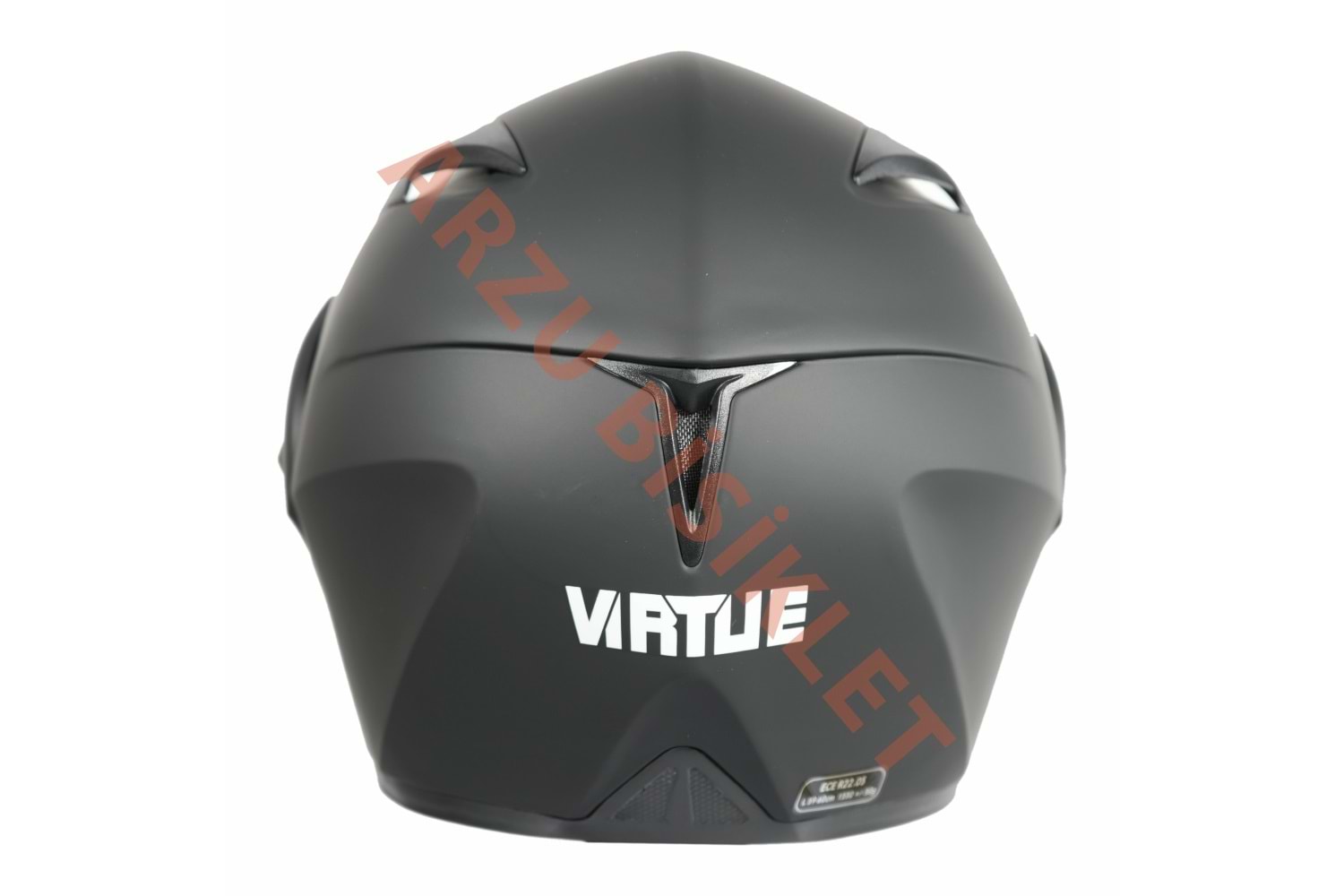 VRT - ÇENE AÇILIR VİZÖRLÜ KASK [MD-808] [MAT SİYAH] [M]