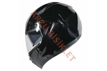 VRT - ÇENE AÇILIR VİZÖRLÜ KASK [MD-808] [SİYAH] [L]