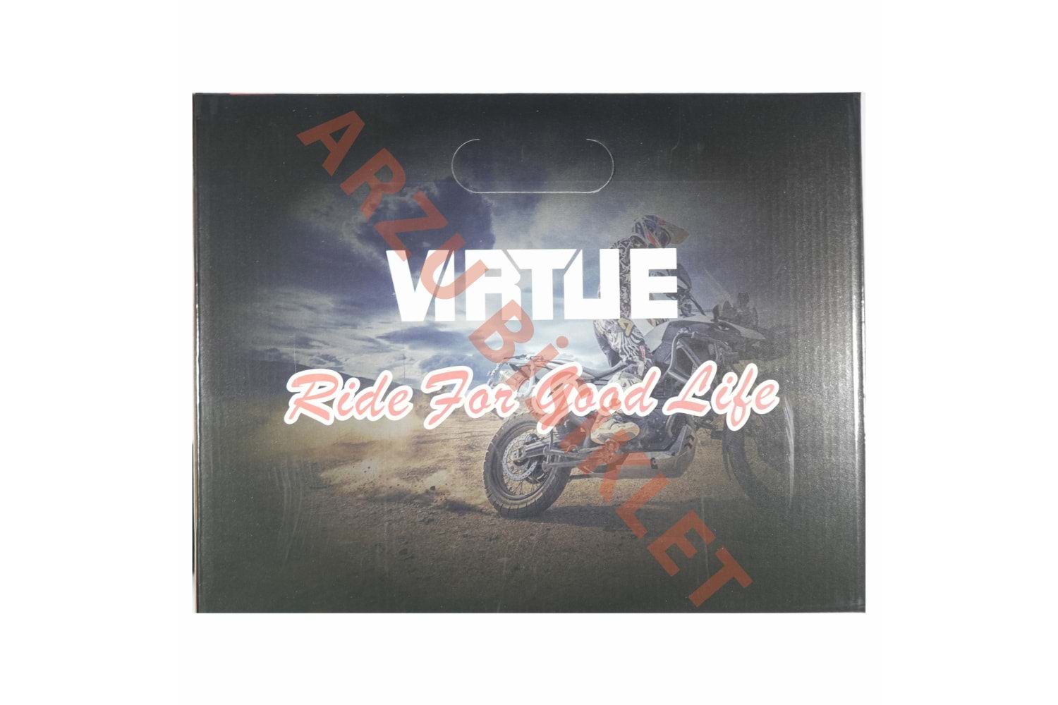 VRT - ÇENE AÇILIR VİZÖRLÜ KASK [MD-808] [BEYAZ] [XL]