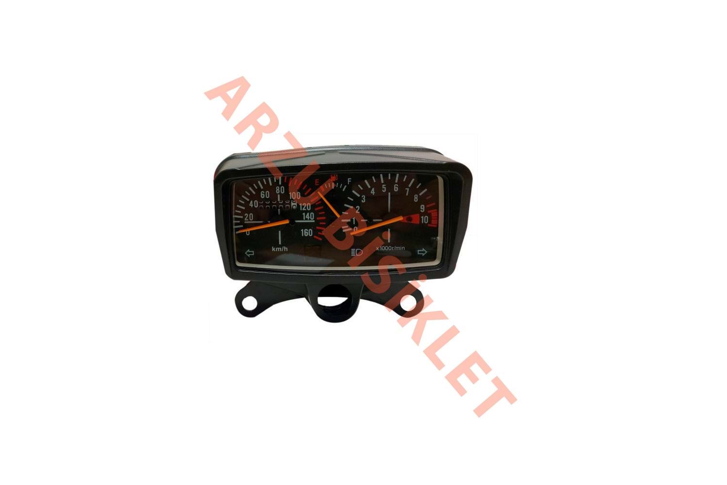 KİLOMETRE SAATİ CG [DEVIR SAATİ DIJITAL] [160 KM] BENZİN VE VİTES GÖSTERGELİ - MONERO