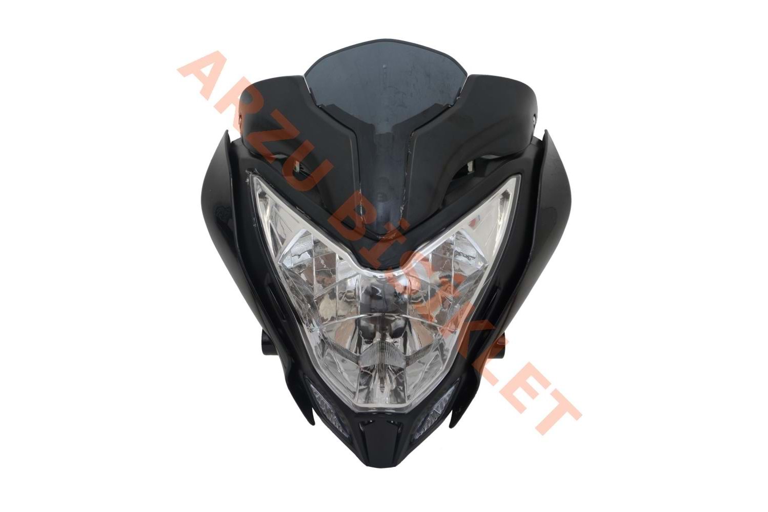 ÖN FAR - ÖN GRENAJ - SİPERLİK CAMI KOMPLE BAJAJ PULSAR NS 200 - E BELGELİ