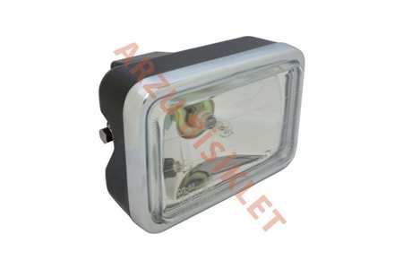 MONERO CG 125 ÖN FAR SİYAH DÜZ CAM