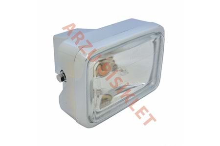 MONERO CG 125 ÖN FAR NİKEL DÜZ CAM