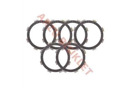 MONERO CG 125 DEBRİYAJ BALATA TK 6 LI