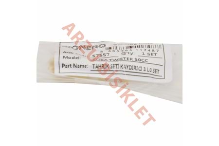 AGIRLIK SETI KAYDIRICI 3' LÜ SET -BLUEBIRD - MONDIAL TURISMO - WING 50 - 50cc