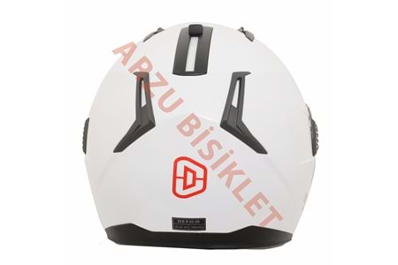 BEON ÇENE AÇILIR VİZÖRLÜ KASK BEYAZ XL BEDEN