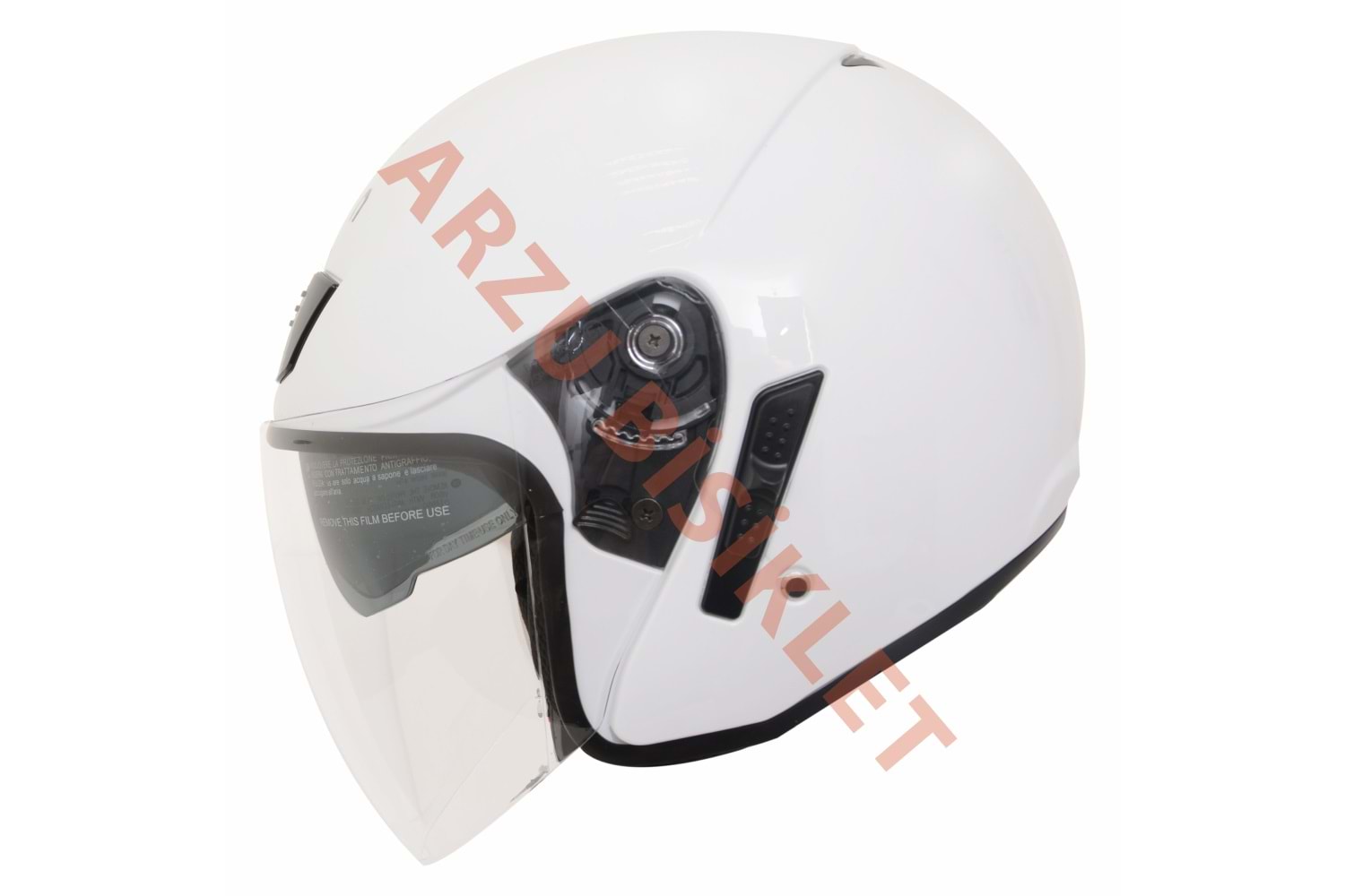 BEON-ÇENESİZ VİZÖRLÜ YAZLIK KASK [B210] [BEYAZ] [L]