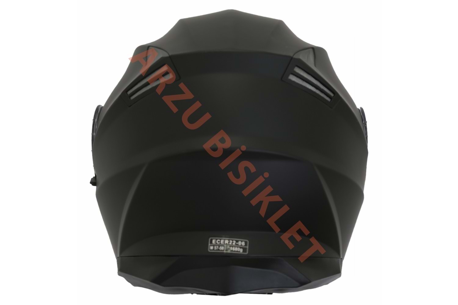 BLACKLION - ÇENE AÇILIR VİZÖRLÜ KASK [LION-160E] [MAT SİYAH] [M]