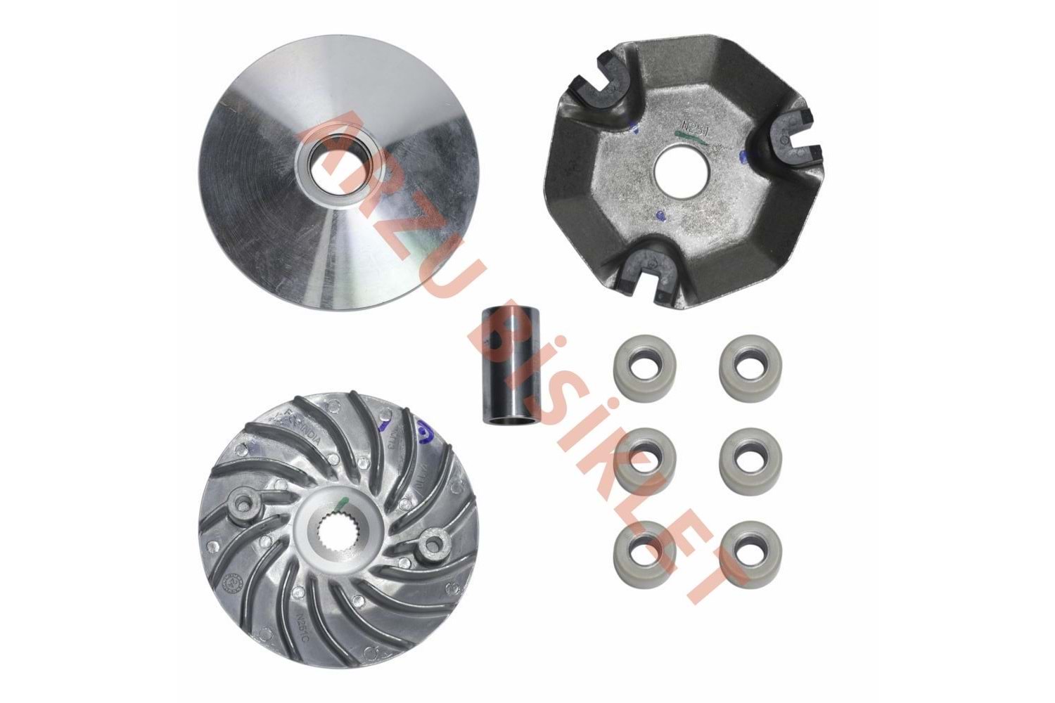 ÖN DEBRİYAJ KOMPLE [ORJİNAL] - TVS JÜPİTER 125-[KL070030]