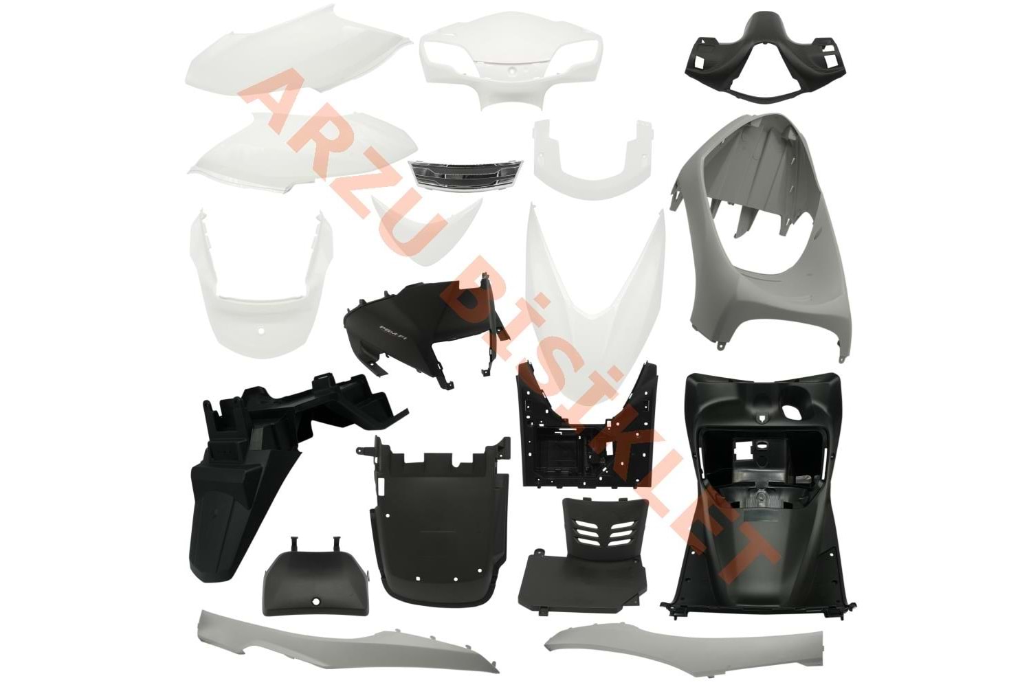 KAPORTA Y. SET [BEYAZ] HONDA ALPHA