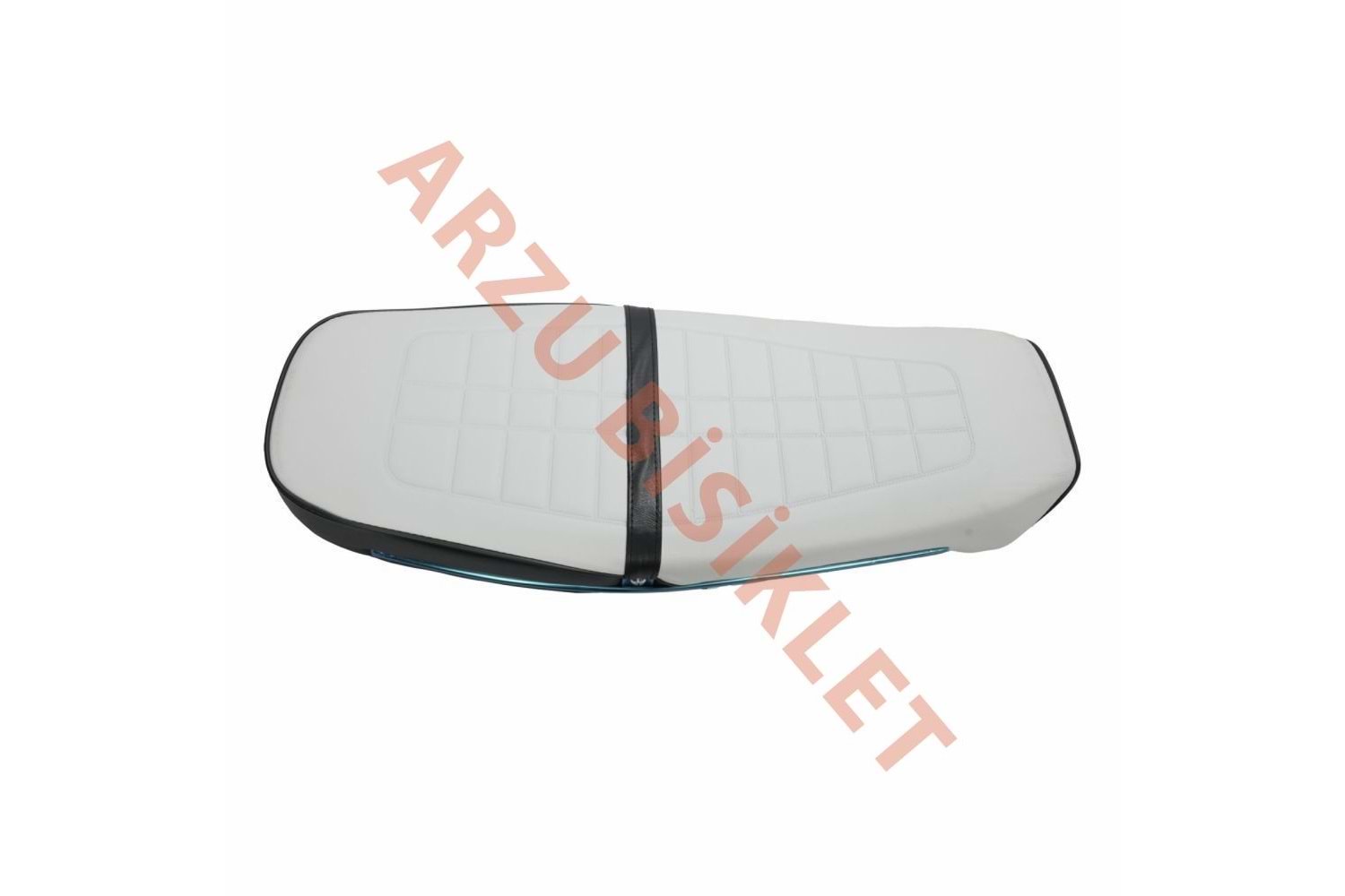 MONERO CG 125 MODİFİYE KESİK KOLTUK SİYAH - BEYAZ (SELE)