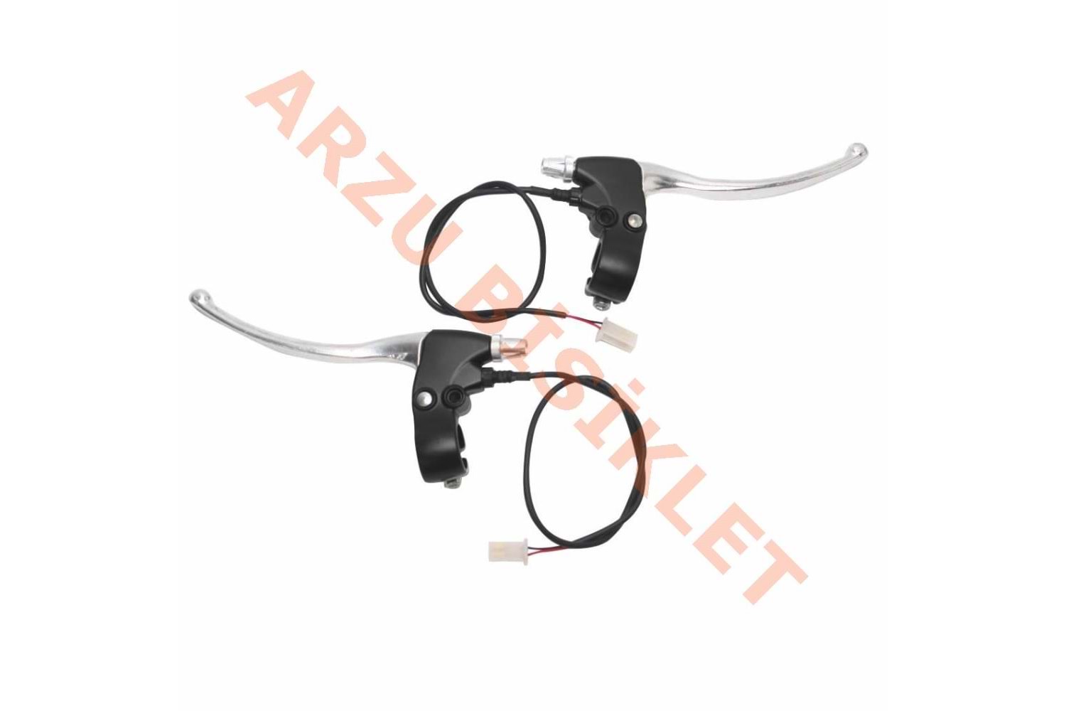 ALÜMİNYUM FREN KOLU SETİ [STMAX - EKOBİS - MUHTELİF] E-BIKE