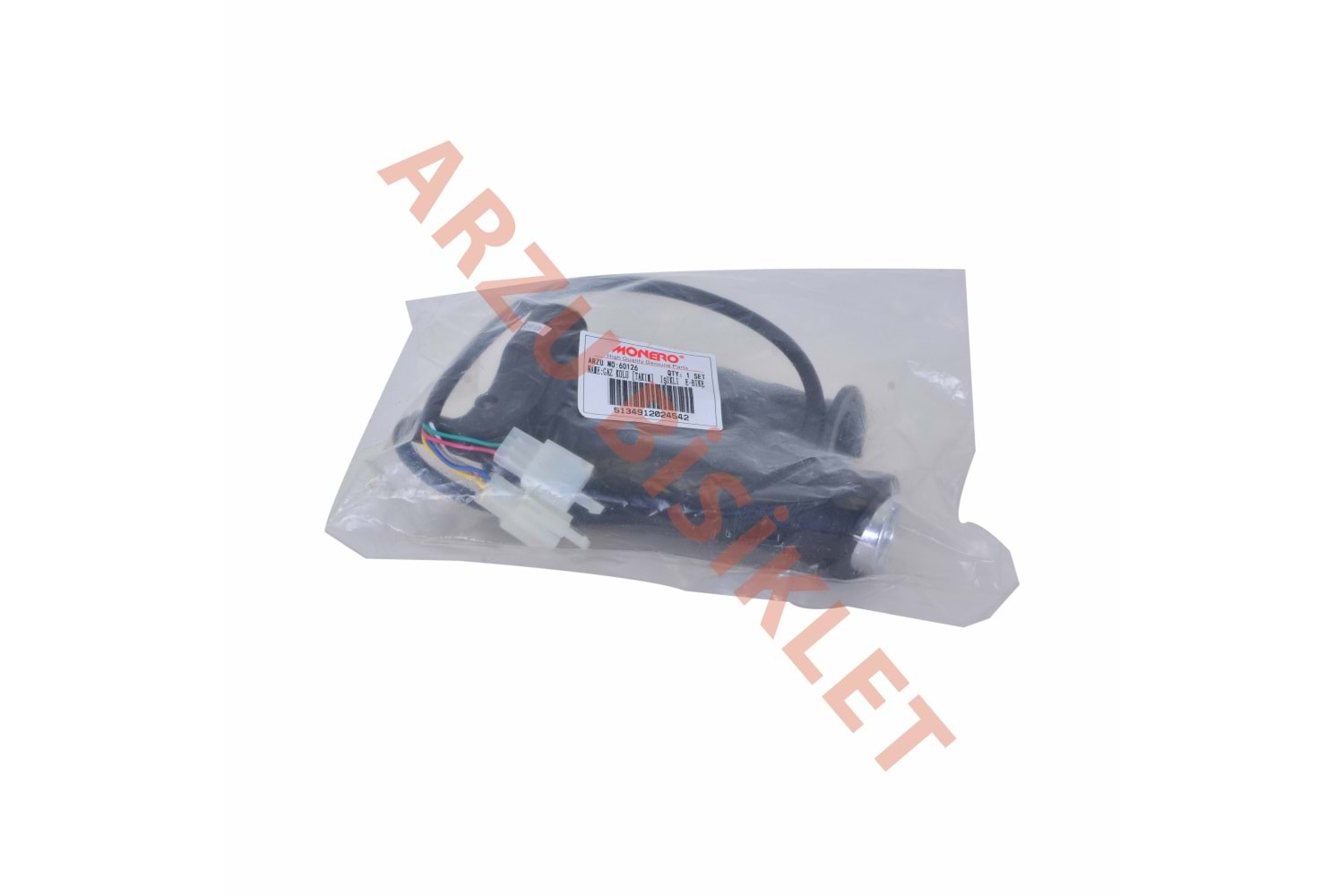 MONERO ELEKTRİKLİ IŞIKLI GAZ KOLU 9 KABLO