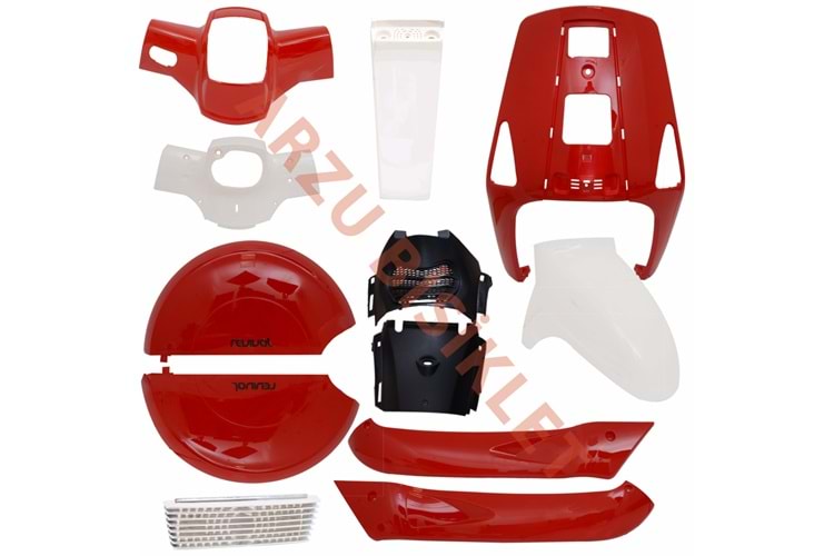 MONERO REVİVAL KAPORTA SETİ KIRMIZI