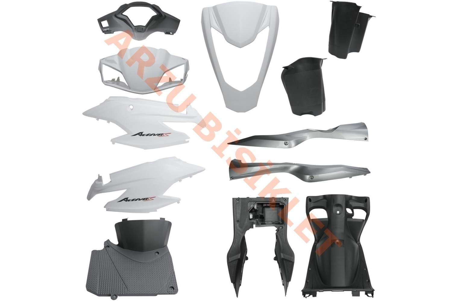 KAPORTA SET [BEYAZ] [ESKİ MODEL] HONDA ACTIVA S