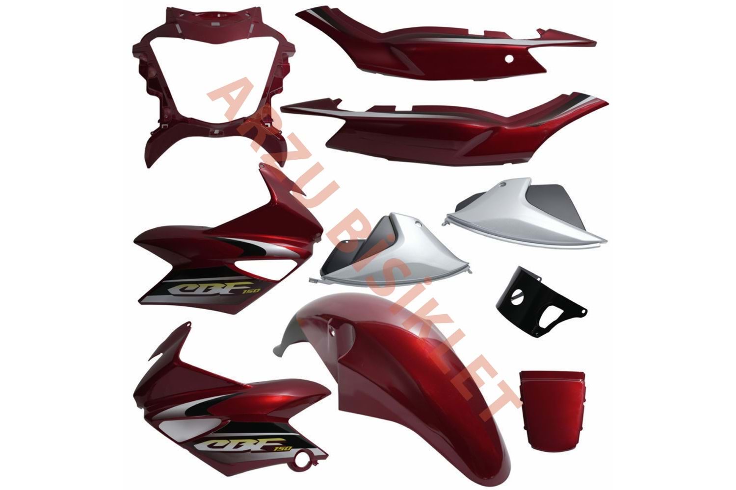 MONERO CBF 150 KIRMIZI KAPORTA SETİ