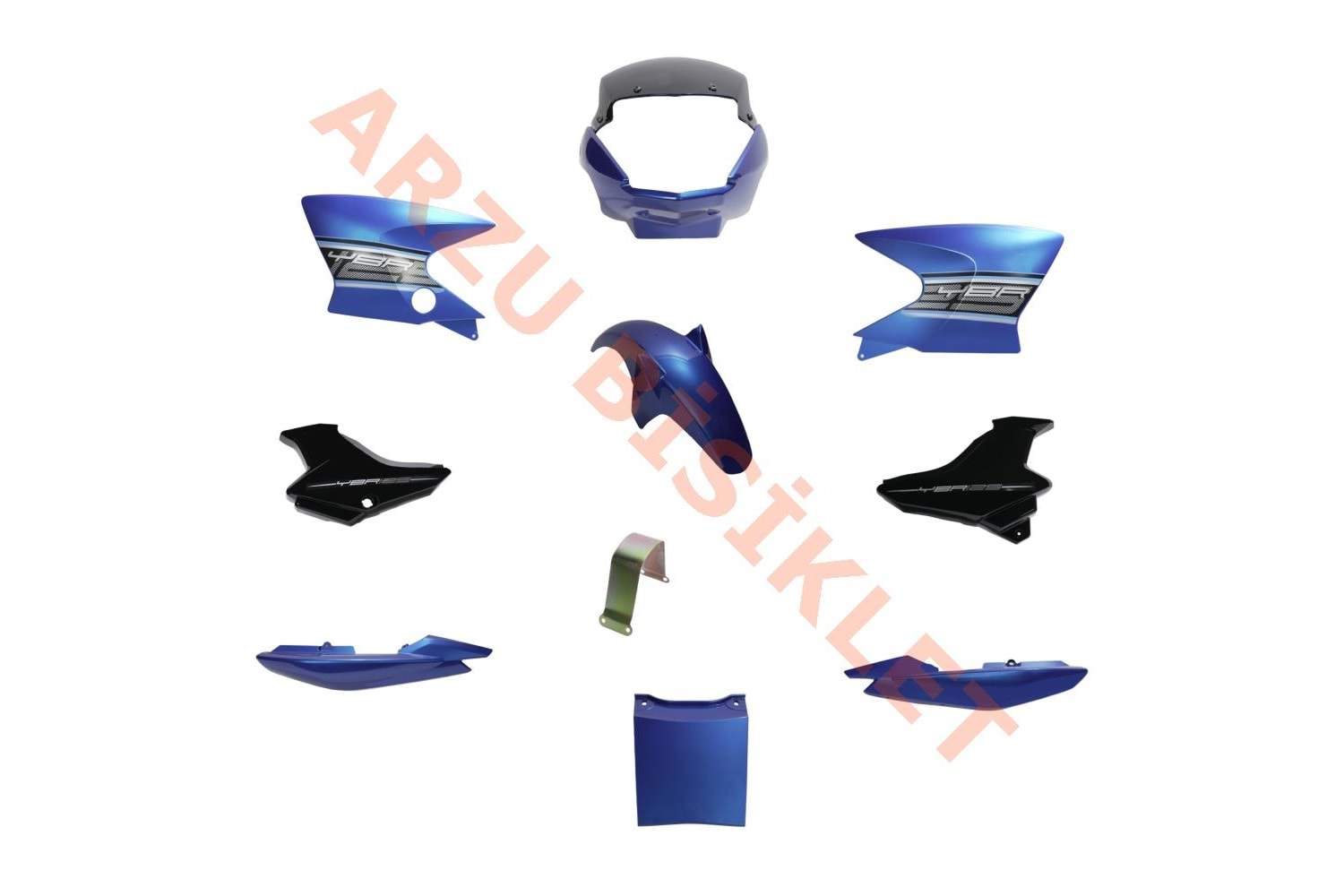 KAPORTA SET [MAVİ] YAMAHA YBR K