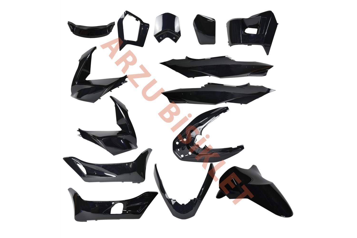 KAPORTA SET [SİYAH] PCX [2013-2017]