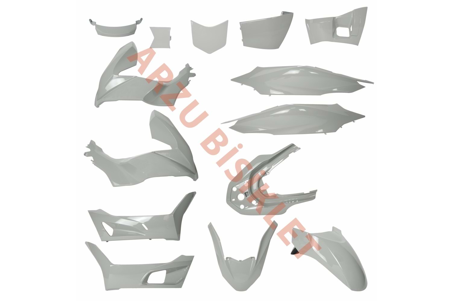 KAPORTA SET [NARDO GRİ] PCX [2020-2024]