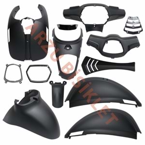 KAPORTA SET [SİYAH] - KUBA BLUEBIRD