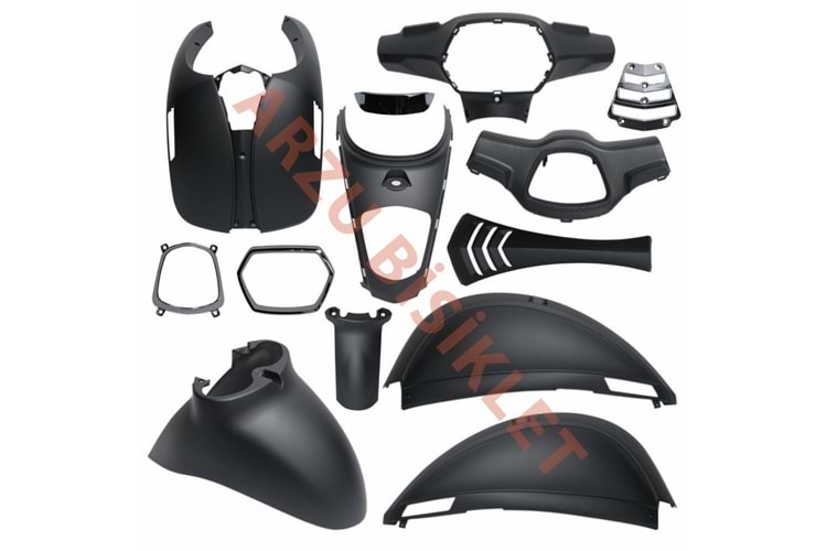 KAPORTA SET [SİYAH] - KUBA BLUEBIRD