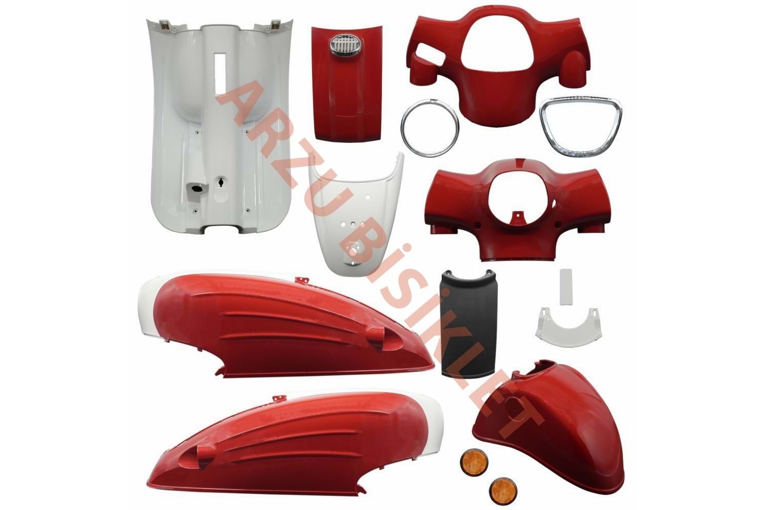 KAPORTA SET [BOYALI AKSAM] [KIRMIZI] - MONDIAL TURİSMO