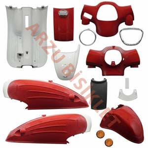 KAPORTA SET [BOYALI AKSAM] [KIRMIZI] - MONDIAL TURİSMO