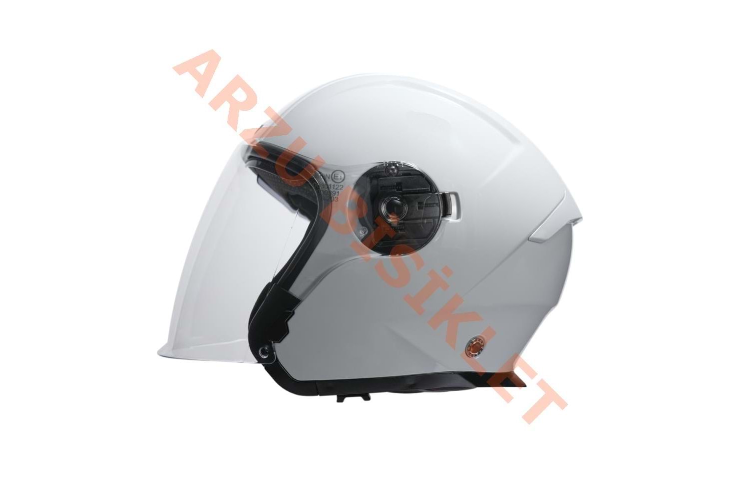 BEON- ÇENESİZ VİZÖRLÜ YAZLIK KASK [B203] [BEYAZ] [XL]