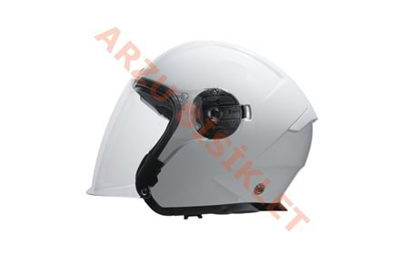 BEON- ÇENESİZ VİZÖRLÜ YAZLIK KASK [B203] [BEYAZ] [XL]