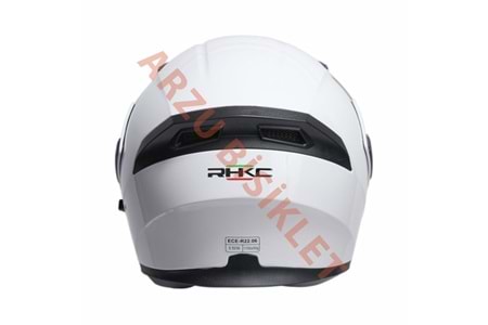 KC - ÇENE AÇILIR VİZÖRLÜ KASK [KC902] [BEYAZ] [S]