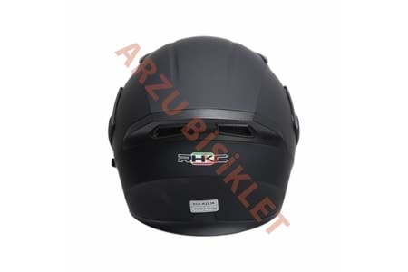 KC - ÇENE AÇILIR VİZÖRLÜ KASK [KC902] [MAT SİYAH] [M]