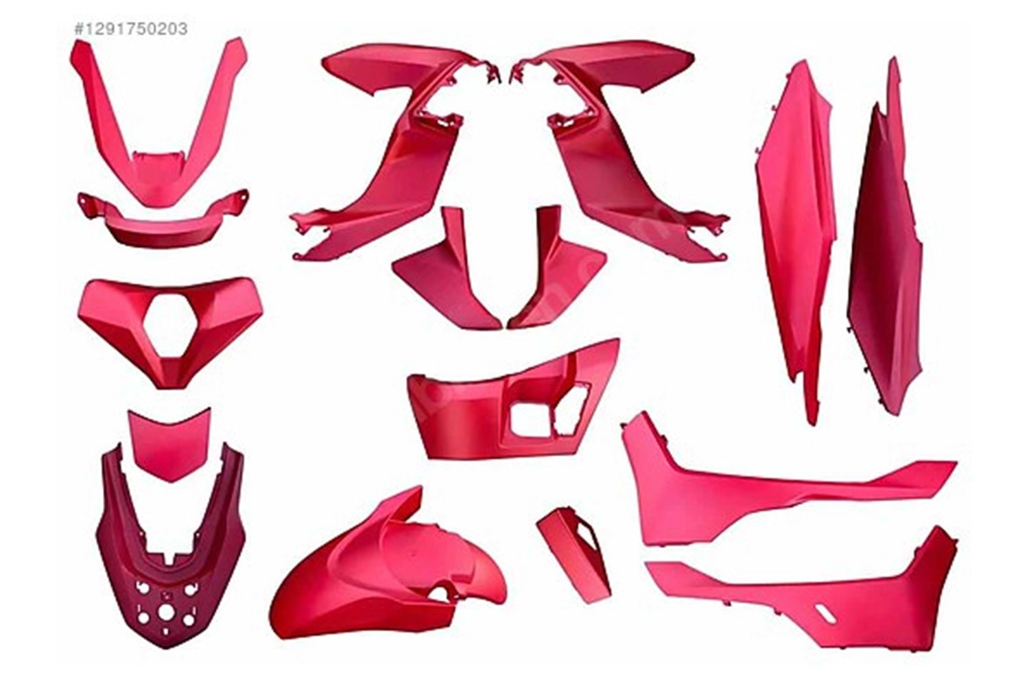 KAPORTA SET [KIRMIZI] PCX 2025 DELUXE