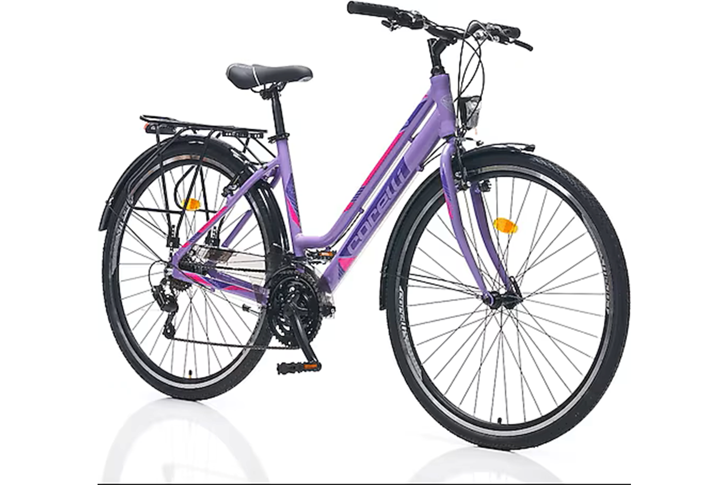 CORELLİ BYME BAYAN 28 JANT V FREN BİSİKLET (MOR)