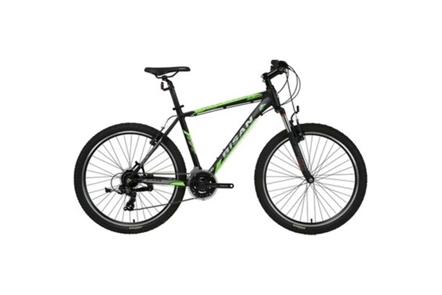 BİSAN MTX 7050 27.5 JANT MD FREN BİSİKLET (SİYAH - YEŞİL)
