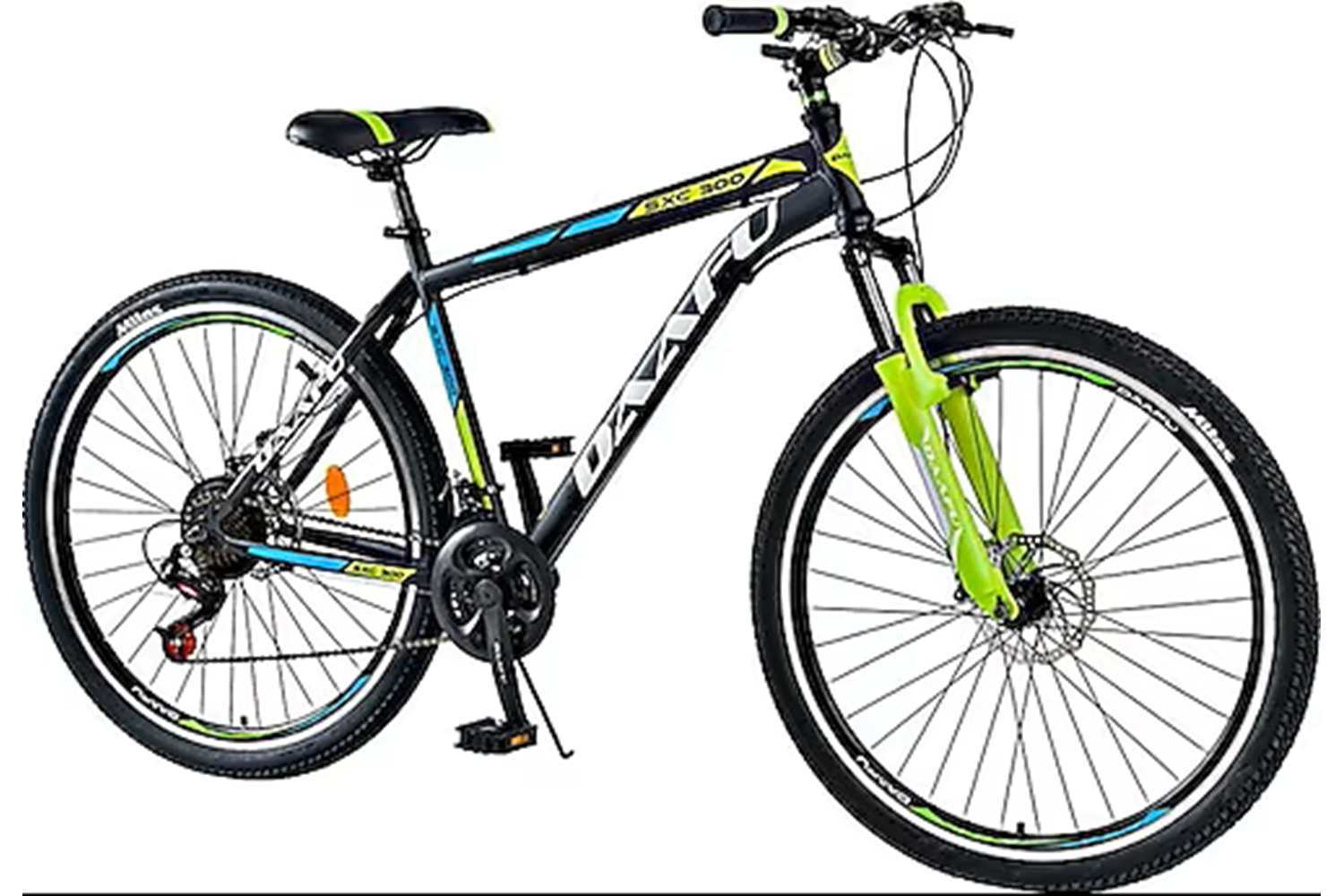 DAAFU SXC 300 27.5 JANT HD FREN BİSİKLET (SİYAH - YEŞİL)