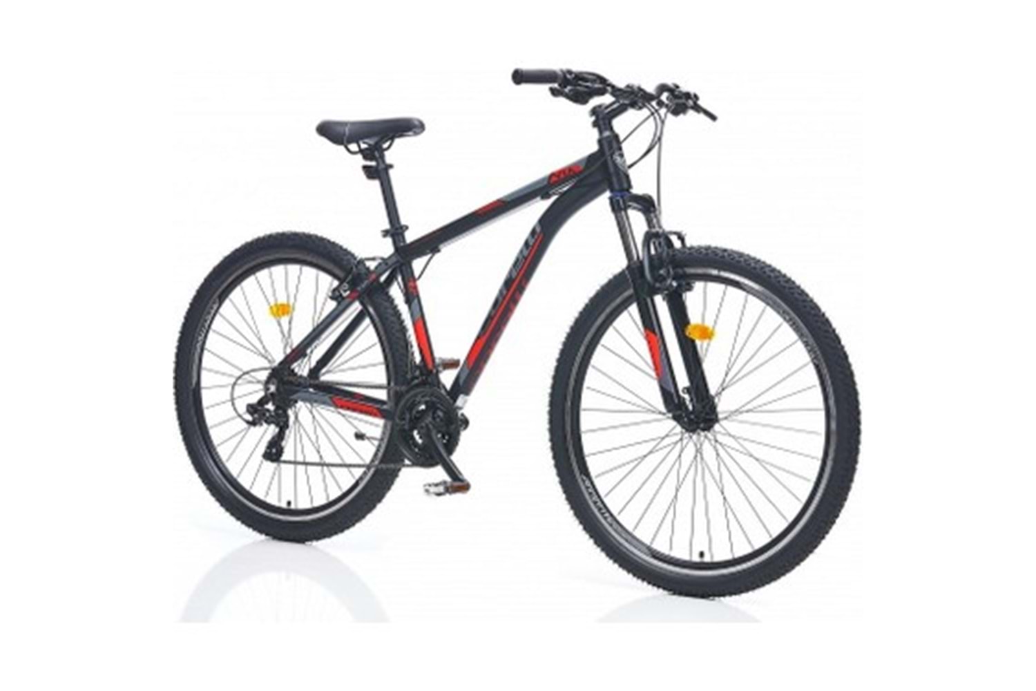 CORELLİ VİA 1.2 29 JANT V FREN ERKEK BİSİKLETİ (SİYAH - KIRMIZI)