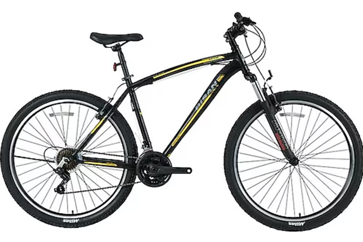 BİSAN MTS 4600 26 JANT V FREN BİSİKLET (SİYAH - SARI)